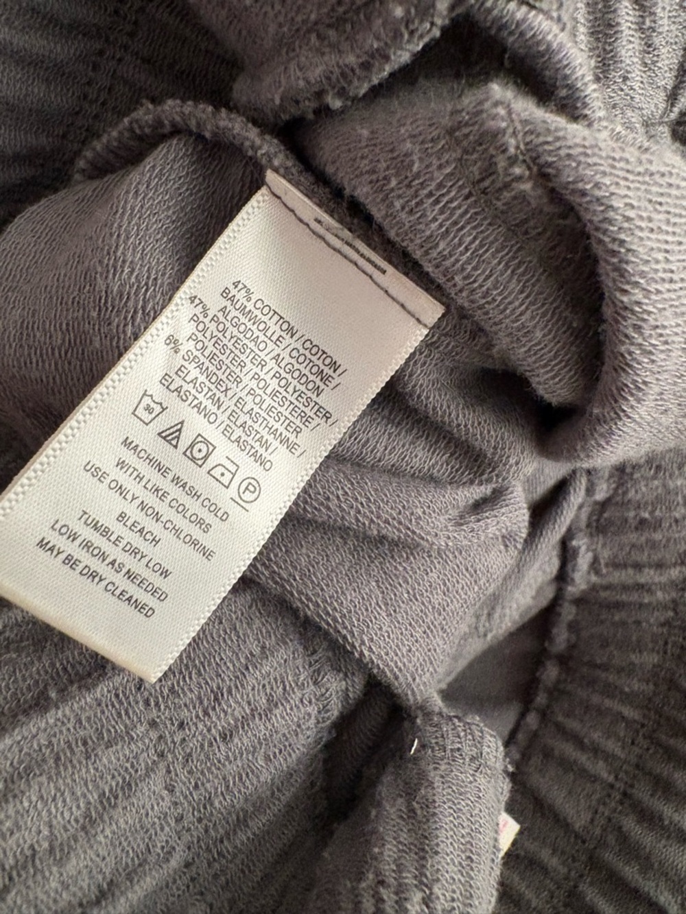 Free People Movement Gray Drawstring Jogger Pants S - Picture 7 of 9